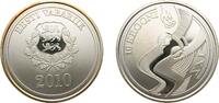 Estonia 10 Krooni Estonia Republic 2010 10 Krooni (XXI Olympic Winter Games) Silver (.999) (10000) 28.28g PF KM 53 Schön 53 -
