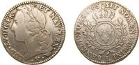 France 60 Sols France Kingdom 1765 L ½ Écu - Louis XV Silver (.917) Bayonne Mint 14.42g VF Dy royales 1681 Ciani 2125 -