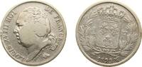 France 1 Franc France Kingdom 1823 W 1 Franc - Louis XVIII Silver (.900) Lille Mint (276931) 4.9g VF F 206 Gad 449 KM 709.12 -