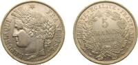 France 5 Francs France Second Republic 1850 A 5 Francs Silver (.900) Paris Mint (14542699) 25g XF F 327 KM 761.1 Gad 719 -