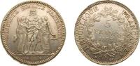 France 5 Francs France Third Republic 1875 A 5 Francs Silver (.900) Paris Mint (13338560) 25g AU F 334 Gad 744 KM 820.1 -