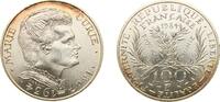 France 100 Francs France Fifth Republic 1984 100 Francs (Marie Curie) Silver (.900) (4065247) 15g BU F 452/2 KM 955 Gad 899 -