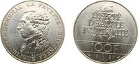 France 100 Francs France Fifth Republic 1987 100 Francs (La Fayette) Silver (.900) (25000) 15g BU F 455 KM 962 Gad 902 -