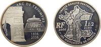 France 1½ Euro France Fifth Republic 2006 1½ Euro (Arc de Triomphe) Silver (.900) (3620) 22.2g PF KM 1456 -