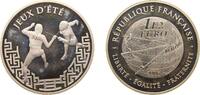 France 1½ Euro France Fifth Republic 2006 1½ Euro (Fencing) Silver (.900) (10000) 22.2g PF KM 2041 -