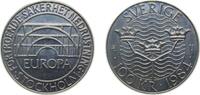 Sweden 100 Kronor Sweden Kingdom 1984 E 100 Kronor - Carl XVI Gustaf (Stockholm Conference) Silver (.925) (Copper .075) Myntverket Mint (300000) 1 -
