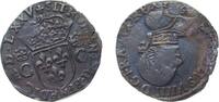 France Teston France Kingdom 1575 9 Teston - Charles IX Silver Rennes Mint 9.5g XF Dy 1100 -
