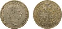 Austria ¼ Florin Austria Empire 1858 A ¼ Florin - Franz Joseph I Silver (.520) Vienna Mint (31196724) 5.345g AU KM 2213 -