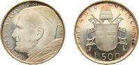 Vatican City 500 Lire Vatican City City State 1979 IPZS 500 Lire - Ioannes Pavlvs II Silver (.835) Rome Mint (170000) 11g BU KM 148 -