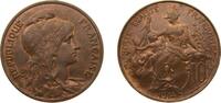 France 10 Centimes France Third Republic 1914 10 Centimes Bronze (6000000) 10g AU F 136 Gad 277 Schön 183 KM 843 GEM 34.1 / 34.7 / 34.8 / 34.9 -