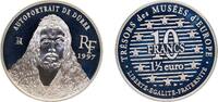France 10 Francs France Fifth Republic 1997 10 Francs (Dürer) Silver (.900) Paris Mint (15000) 22.2g PF KM 1298 -