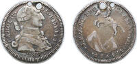Guatemala 1 Real Guatemala Spanish colony 1789 1 Real - Carlos IV (Proclamation) Bust Carlos III Module 1 real Silver Guatemala City Mint 2.82g V -