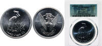 Sudan 2½ Pounds Sudan Democratic Republic AH1396- 1976 2½ Pounds (Conservation) Silver (.925) Royal Mint (5087) 28.28g PCGS MS 68 KM 70 Schön 36 -
