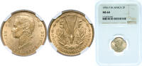 French West Africa 5 Francs French West Africa 1956 5 Francs Aluminium bronze (85000000) 3g NGC MS 64 KM 5 Schön 5 -