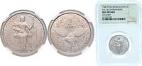 New Caledonia 2 Francs New Caledonia 1949 2 Francs (Essai) Copper-nickel (2000) 9.72g NGC UNC KM E9 Lec 54 -