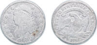 United States 1 Dime United States Federal republic 1821 10 Cents Liberty Cap Dime (1st variety) Silver (.8924) (.1076 copper) (1186512) 2.7g VF KM -