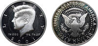 United States 50 Cents United States Federal republic 2001 S ½ Dollar Kennedy Half Dollar (Silver Proof Issue) Silver (.900) (849600) 12.5g PF KM A20 -