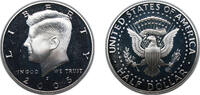 United States 50 Cents United States Federal republic 2005 S ½ Dollar Kennedy Half Dollar (Silver Proof Issue) Silver (.900) (1069679) 12.5g PF KM A2 -
