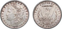 United States 1 Dollar United States Federal republic 1891 S 1 Dollar Morgan Dollar Silver (.900) (.100 copper) (5296000) 26.73g XF KM 110 -