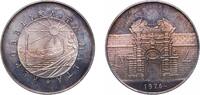 Malta 4 Pounds Malta Republic 1976 4 Liri (Fort Manoel Gate) Silver (.987) (10000) 20.03g UNC KM 41 -