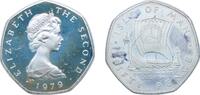 Isle of Man 50 Pence Isle of Man British dependency 1979 50 Pence - Elizabeth II (Day of Tynwald; Silver Proof Issue) Silver (.925) 15.94g PF KM 51a -