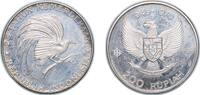 200 Rupiah 1970 Indonesia Indonesia Republic 1970 200 Rupiah (Great Bird of Paradise) Silver (.999) (5100) 7.96g PF KM 23 Schön 10 PF
