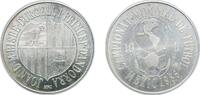 Andorra 10 Diners Andorra Principalty 1986 10 Diners - Joan Martí i Alanis (XIII FIFA World Cup) Silver (.900) (10000) 8.06g BU KM 34 -
