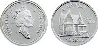 Canada 10 Cents Canada Commonwealth Elizabeth II 2000 10 Cents Desjardins Group -
