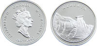Canada 25 Cents Canada Commonwealth Elizabeth II 1992 25 Cents Alberta -