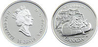 Canada 25 Cents Canada Commonwealth Elizabeth II 1999 25 Cents May -