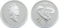 Canada 25 Cents Canada Commonwealth Elizabeth II 2000 25 Cents Health -