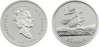 Canada 25 Cents Canada Commonwealth Elizabeth II 1992 25 Cents Ontario -