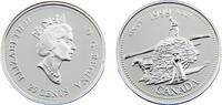 Canada 25 Cents Canada Commonwealth Elizabeth II 1999 25 Cents August -