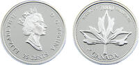 Canada 25 Cents Canada Commonwealth Elizabeth II 2000 25 Cents Harmony -