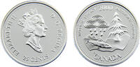 Canada 25 Cents Canada Commonwealth Elizabeth II 2000 25 Cents Natural Legacy -