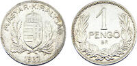 Hungary 1 Pengő Hungary Kingdom Miklós Horthy 1937 BP 1 Pengő -