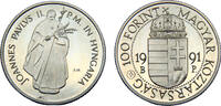Hungary 100 Forint Hungary Republic 1991 BP 100 Forint Papal Visit -