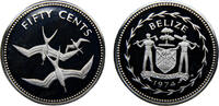 Belize 50 Cents Belize Commonwealth Elizabeth II 1974 FM 50 Cents Avifauna of Belize, Frigate Birds -