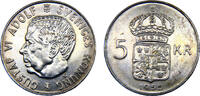 Sweden 5 Kronor Sweden Kingdom Gustaf VI Adolf 1955 TS 5 Kronor -