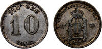 Sweden 10 Öre Sweden Kingdom Oscar II 1903 EB 10 Öre -