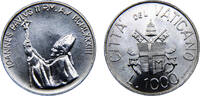 Vatican City 1000 Lire Vatican City City State John Paul II 1983//V R 1000 Lire The Creation, Genesis -