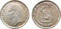 Venezuela 25 Centimos 1954 Philadelphia mint Venezuela Fourth Republic 1... 4,40 EUR Differenzbesteuert nach §25a UStG zzgl. 10,00 EUR Versand