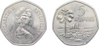 Seychelles 5 Rupees 1972 Seychelles 1972 5 Rupees - Elizabeth II (2nd po... 11,00 EUR Differenzbesteuert nach §25a UStG zzgl. 10,00 EUR Versand