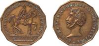 France Jeton France Kingdom 1845 Jeton - Louis-Philippe I (Ferdinand Philippe, DUC D'ORLEAN) Brass 6.4g AU -