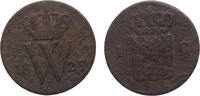 Netherlands 1 Cent Netherlands Kingdom Willem I 1827 1 Cent 3.2g -