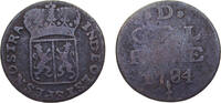 Netherlands 1 Duit Netherlands Dutch Republic Province of Gelderland 1784 1 Duit 3.1g -