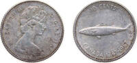 Canada 10 Cents Canada Commonwealth 1967 10 Cents - Elizabeth II (Confederation- 80%) Silver (.800) (.800 silver .200 copper) Ottawa Mint (32309 -