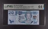 FIJI 20 DOLLARS RESERVE BANK. Fijian Head & 20. -
