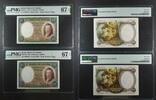 SPAIN 25 PESETAS BANK OF SPAIN - MADRID. Consecutive PAIR. Vicente López. -