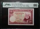 SPAIN 50 PESETAS BANK OF SPAIN - MADRID. Serie A. S. Rusinol. -